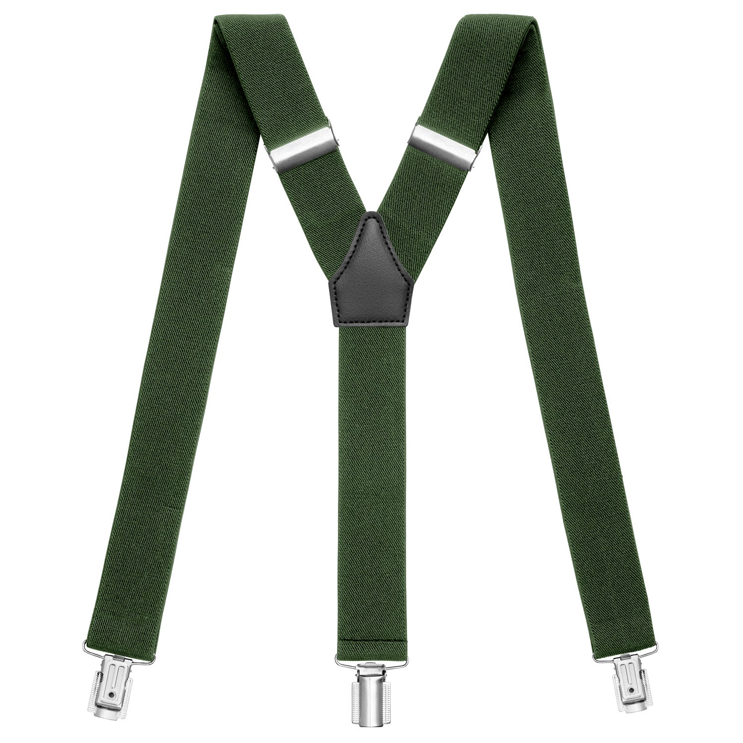 grün Hosenträger in Y-Form mit starken Clips