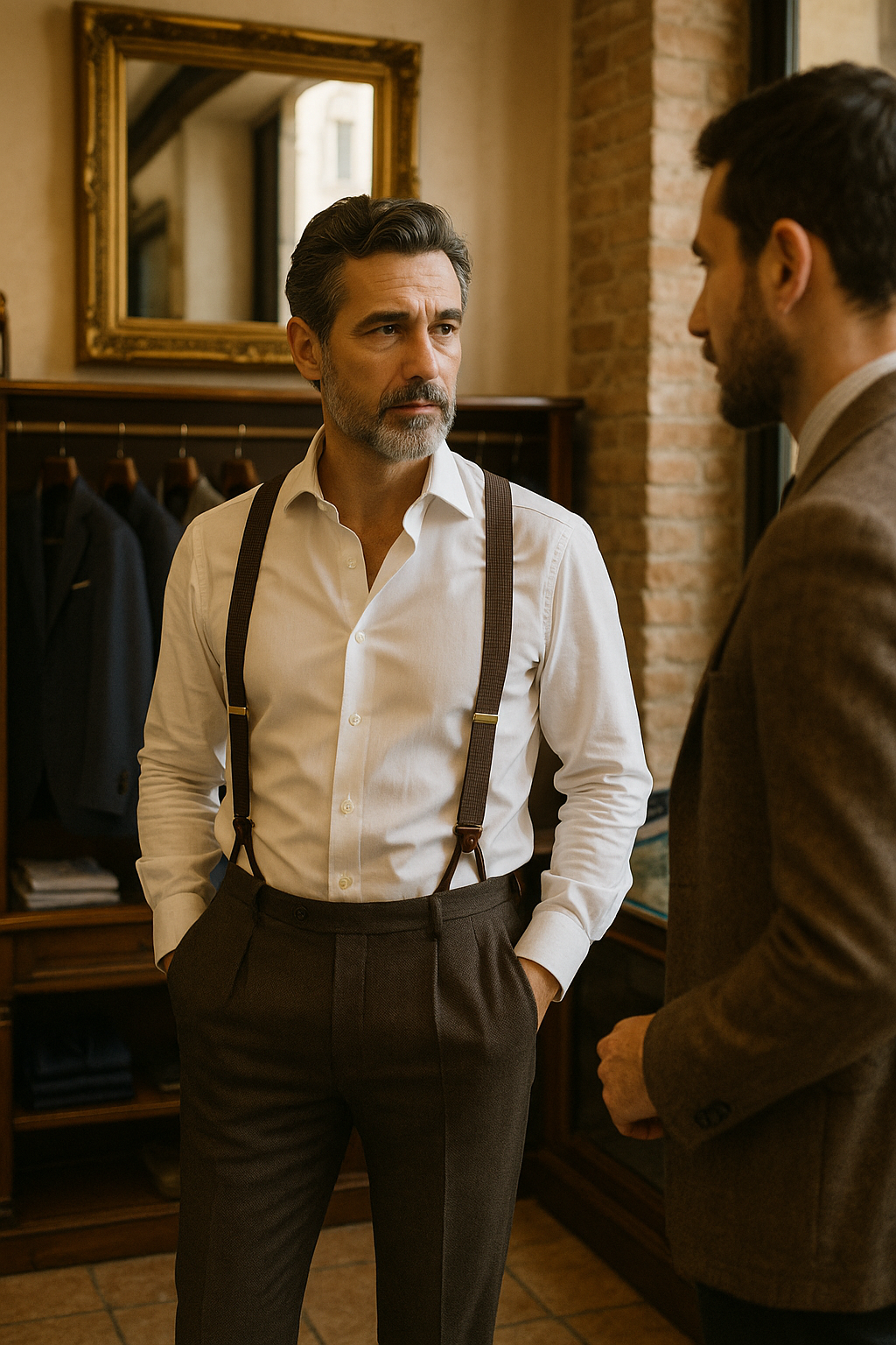 So kombinierst du Hosenträger richtig: 5 Looks für jeden Anlass